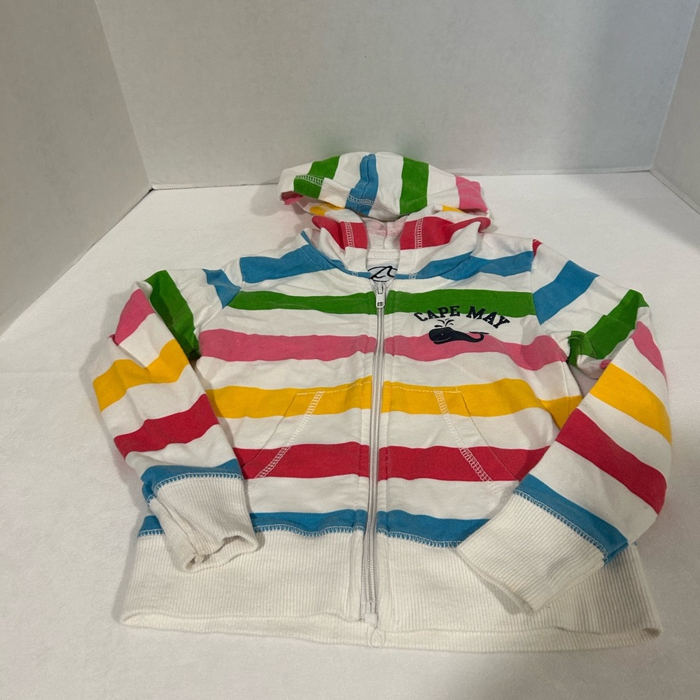 Kids Striped Hoodie - Multicolor